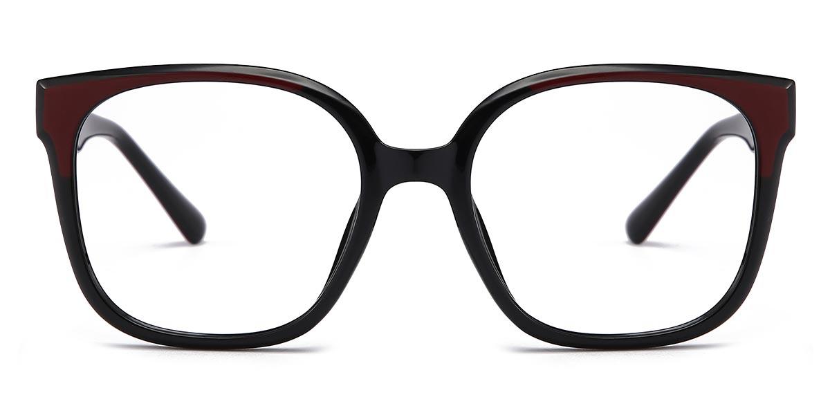 Black Huck - Square Glasses