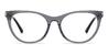 Grey Lina - Oval Glasses