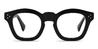 Black Jorge - Oval Glasses