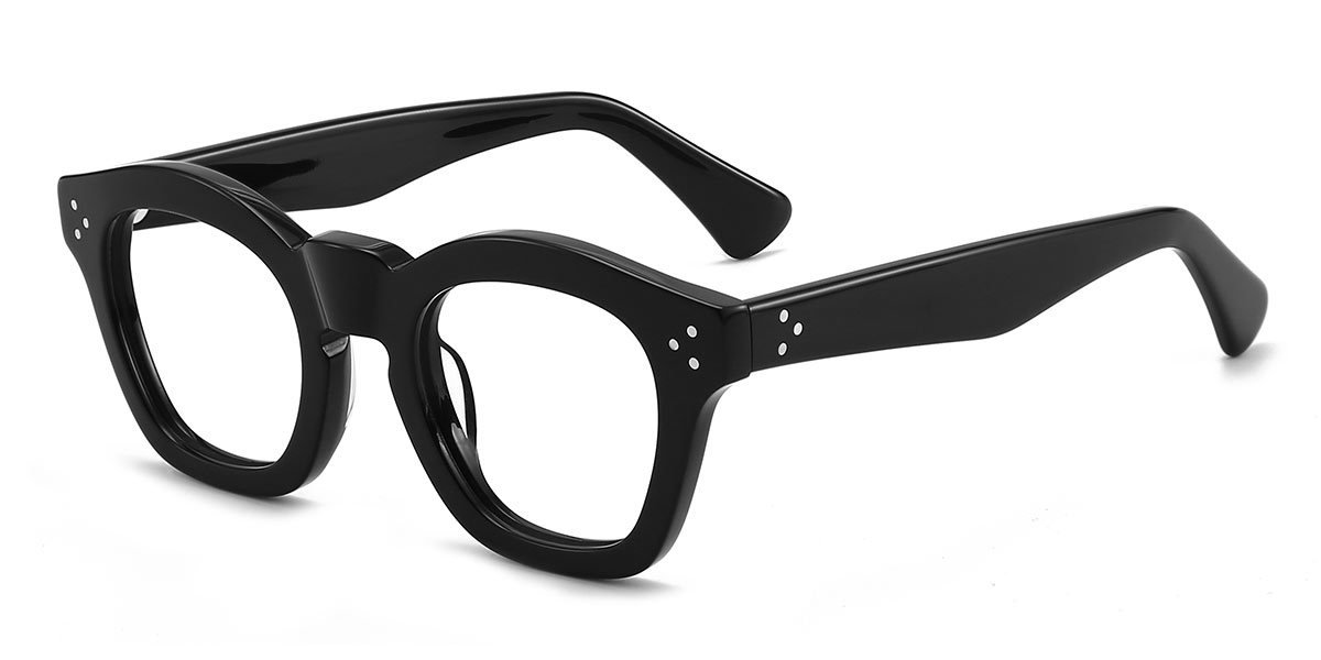 Black - Oval Glasses - Jorge