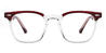 Clear Wine Grady - Rectangle Glasses