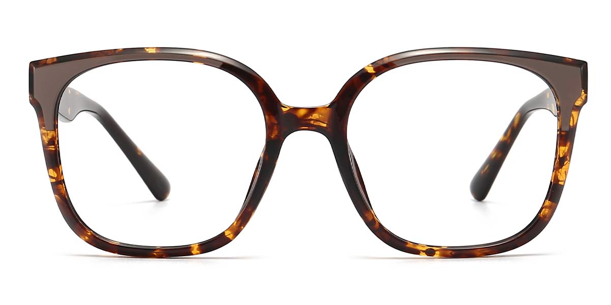 Tortoiseshell - Square Glasses - Huck