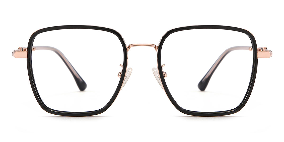 Black - Square Glasses - Karsyn