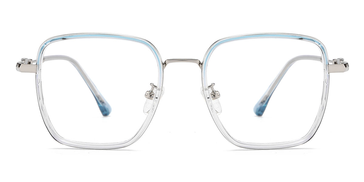 Blue - Square Glasses - Karsyn