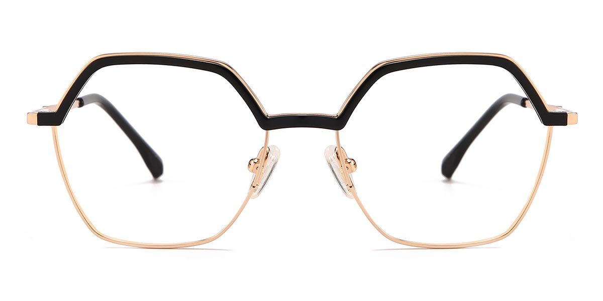 Black - Oval Glasses - Kohen