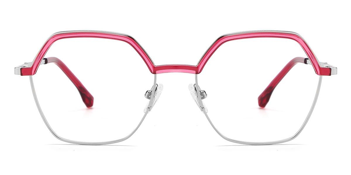 Pink - Oval Glasses - Kohen
