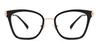 Black Fahad - Cat Eye Glasses