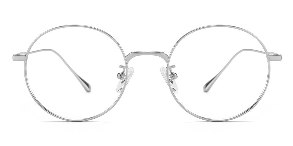 Silver Holly - Round Glasses