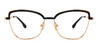 Black Gold Omari - Cat Eye Glasses
