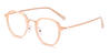 Cantaloupe Stacy - Oval Glasses