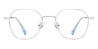 Silver Sandra - Oval Glasses