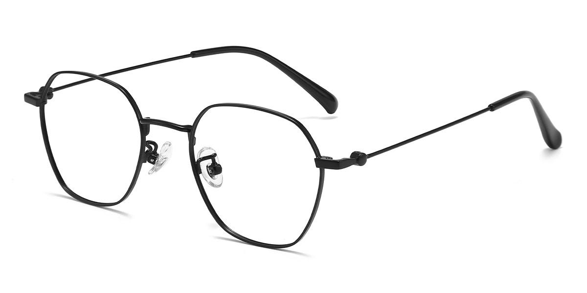 Black Sandra - Oval Glasses