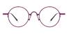 Purple Aarin - Round Glasses