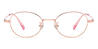 Rose Gold Rori - Oval Glasses