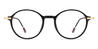 Black Tallulah - Round Glasses