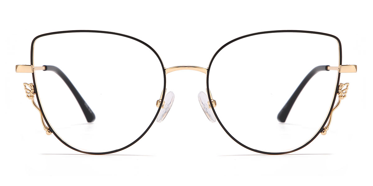 Black - Cat eye Glasses - Darrell