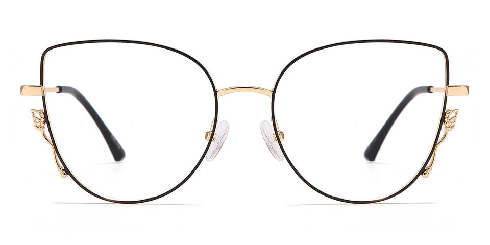 Black Darrell - Cat Eye Glasses