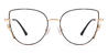 Black Darrell - Cat Eye Glasses