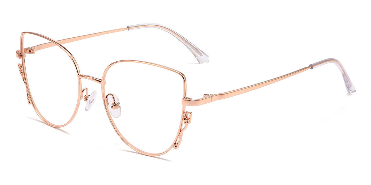 Gold Darrell - Cat Eye Glasses