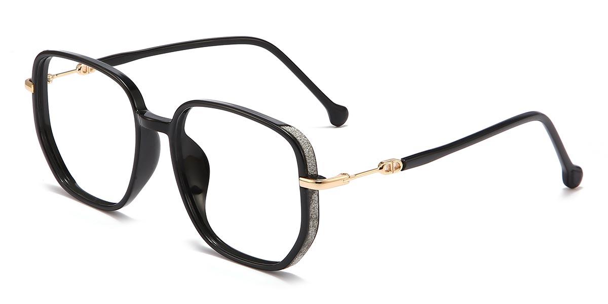 Black Matei - Square Glasses