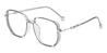 Light Grey Matei - Square Glasses