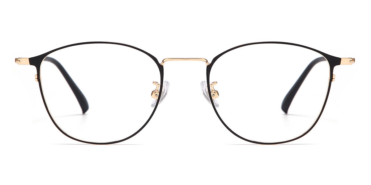 Black Gold Hessa - Oval Glasses