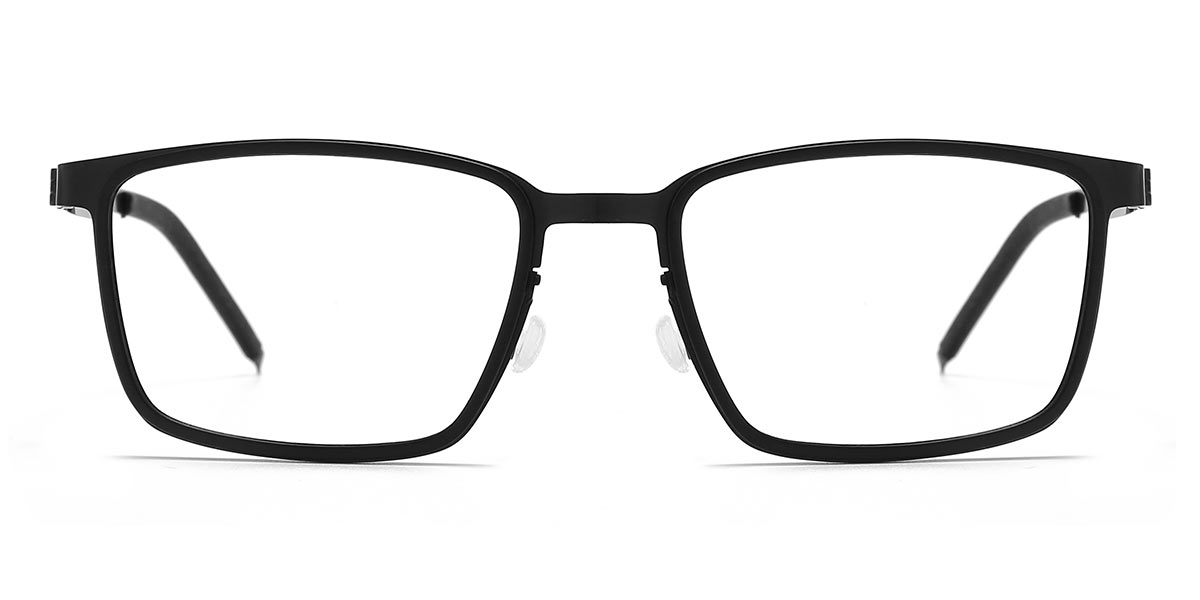 Black - Rectangle Glasses - Jillian