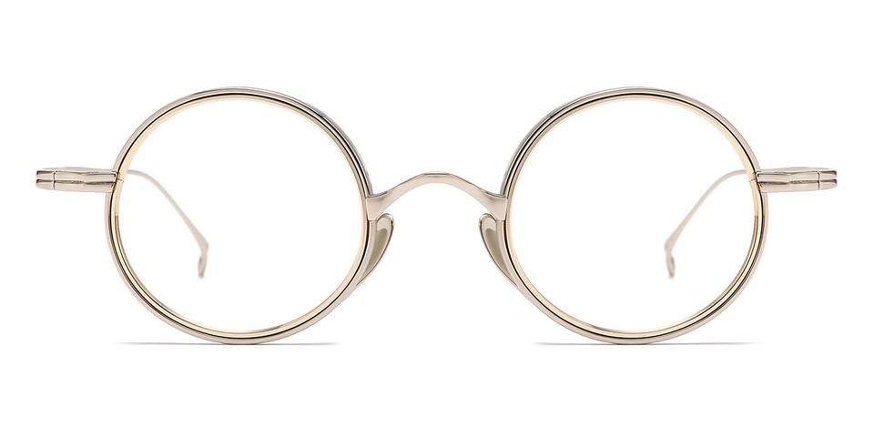 Gold Brett - Round Glasses