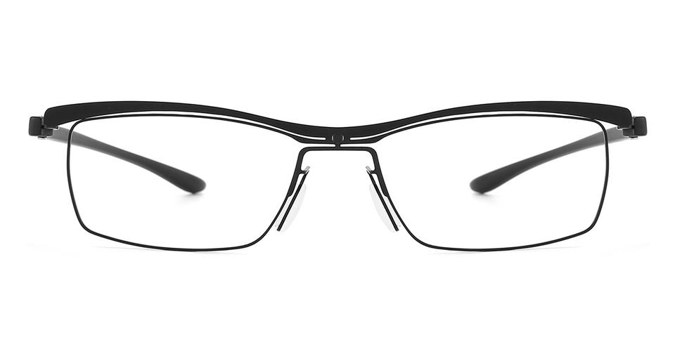 Black Talal - Rectangle Glasses