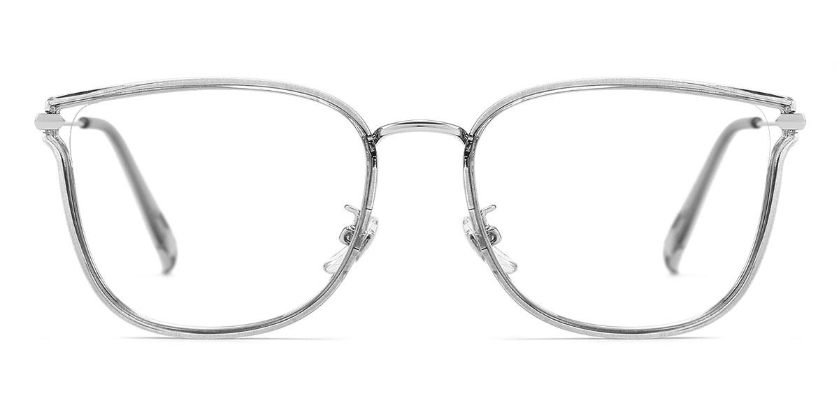 Silver Grey Kolt - Square Glasses