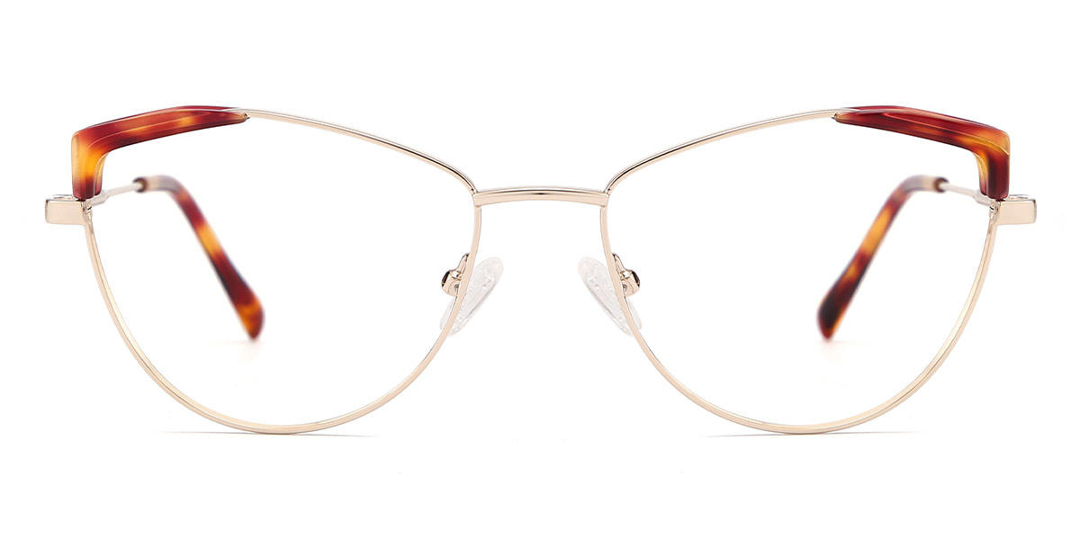 Gold Tortoiseshell Lucy - Cat Eye Glasses