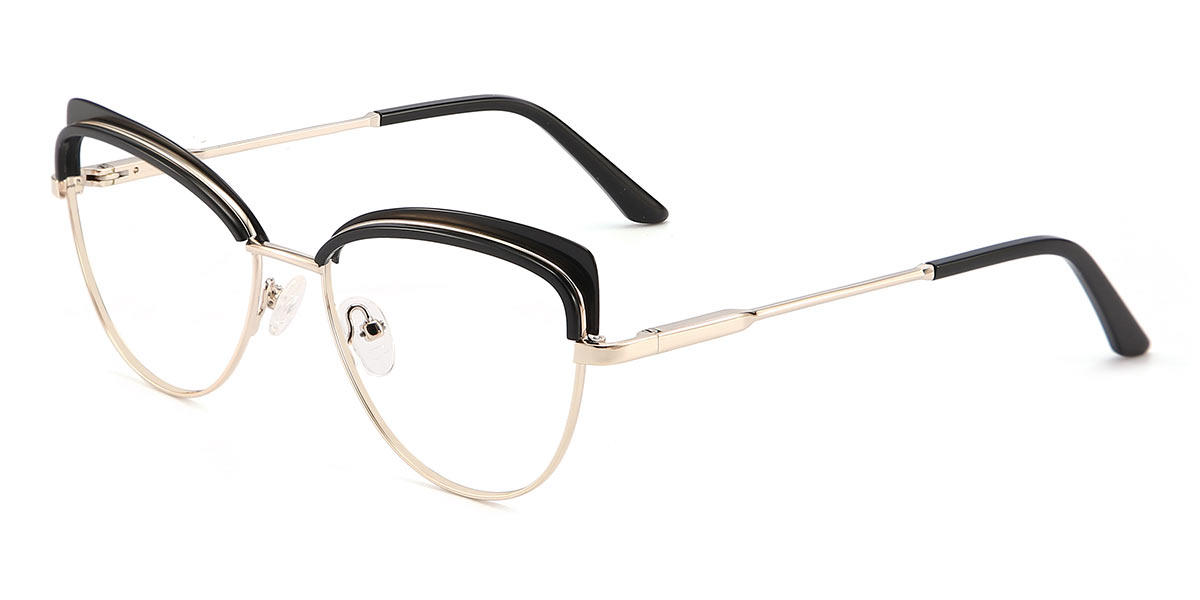 Black Gold Anna - Cat Eye Glasses