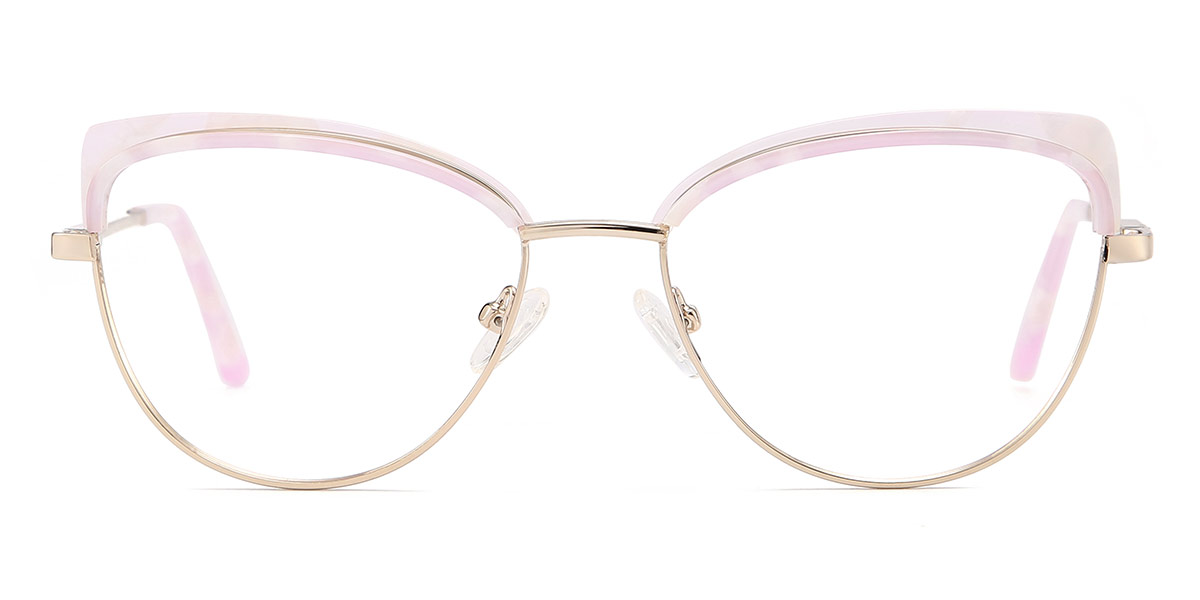Pink - Cat eye Glasses - Anna