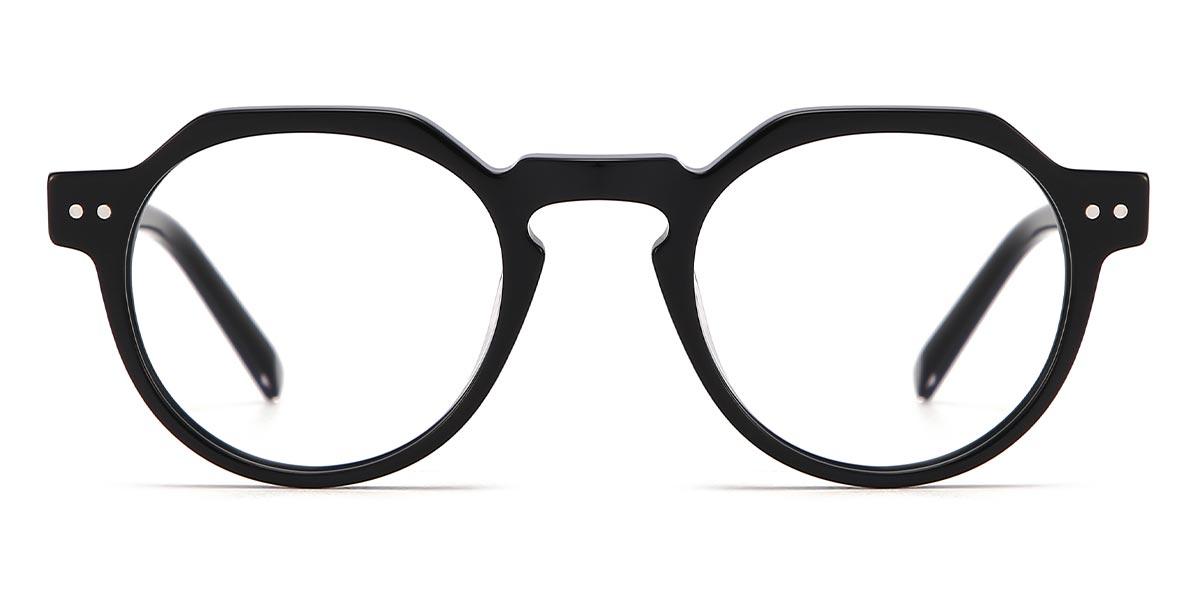 Black Ryan - Oval Glasses