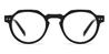 Black Ryan - Oval Glasses