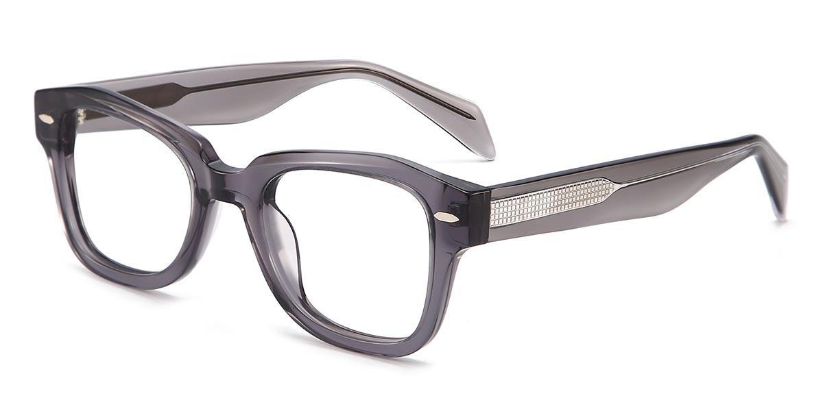 Grey Josie - Rectangle Glasses