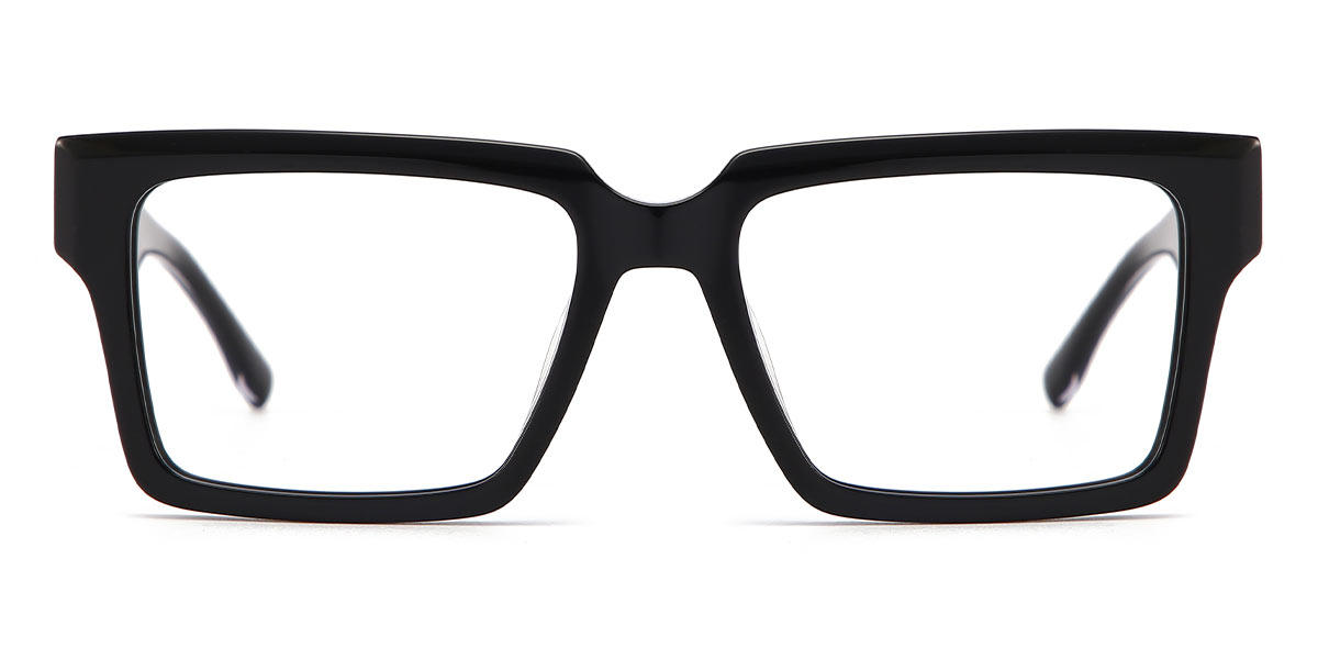 Black Claire - Rectangle Glasses