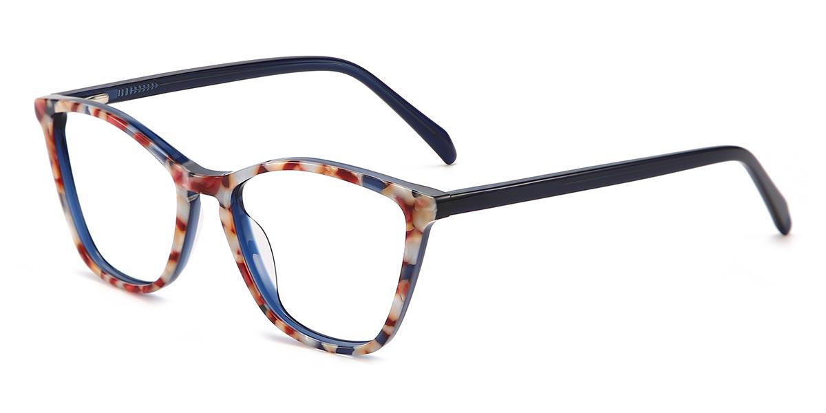 Colorful Agate Clara - Cat Eye Glasses