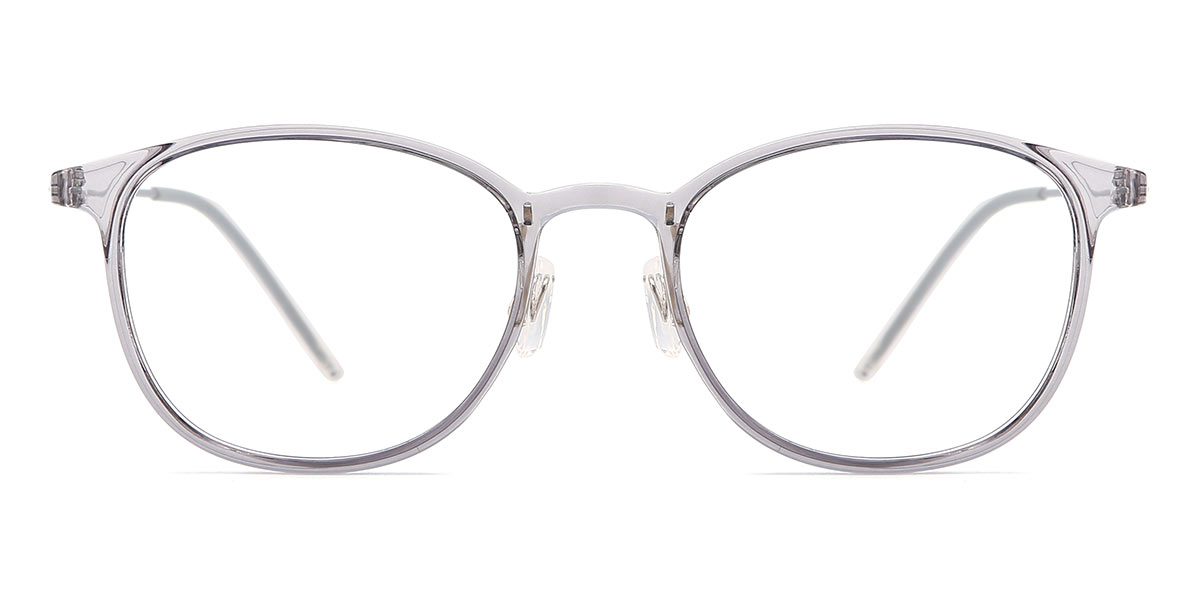 Grey - Rectangle Glasses - Athena