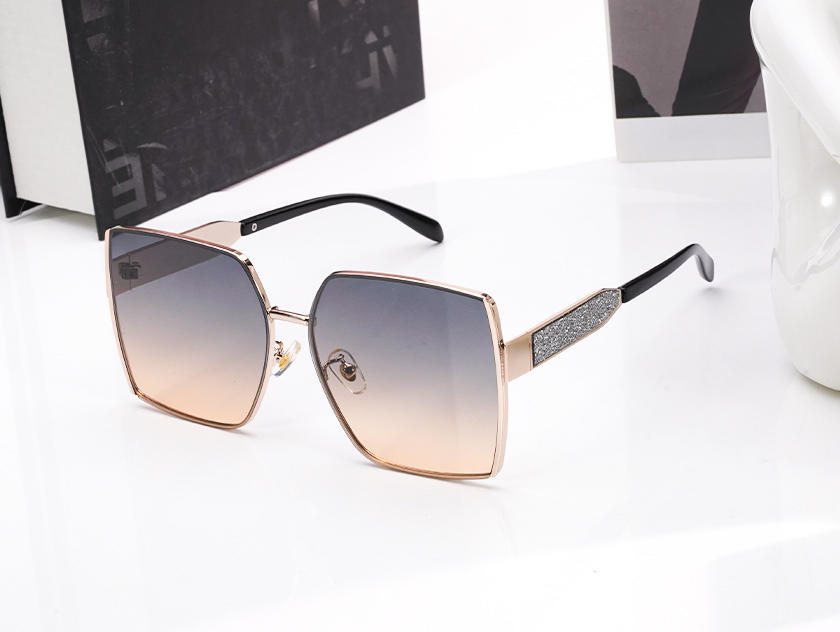 Liliana - Square Brown Sunglasses For Women