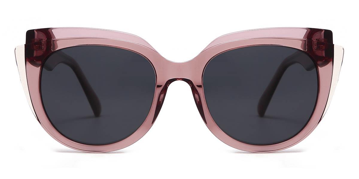 Pink Grey Serenity - Cat Eye Sunglasses