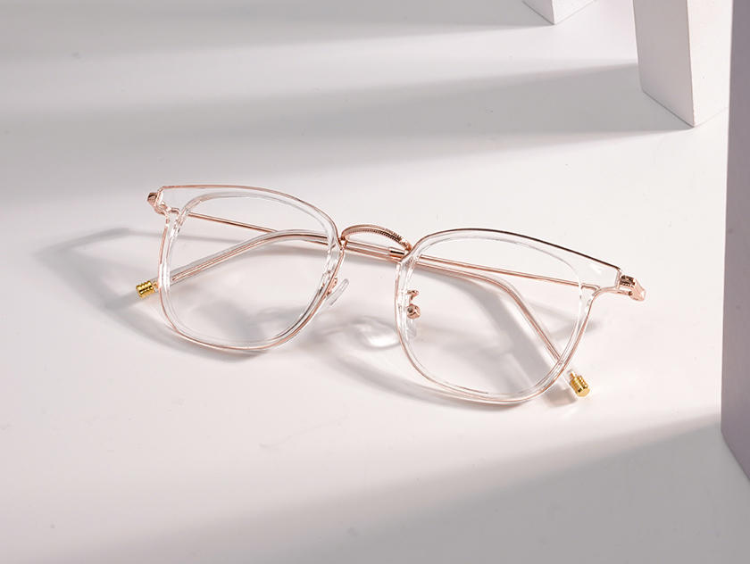 Freya - Rectangle Clear Glasses For Women