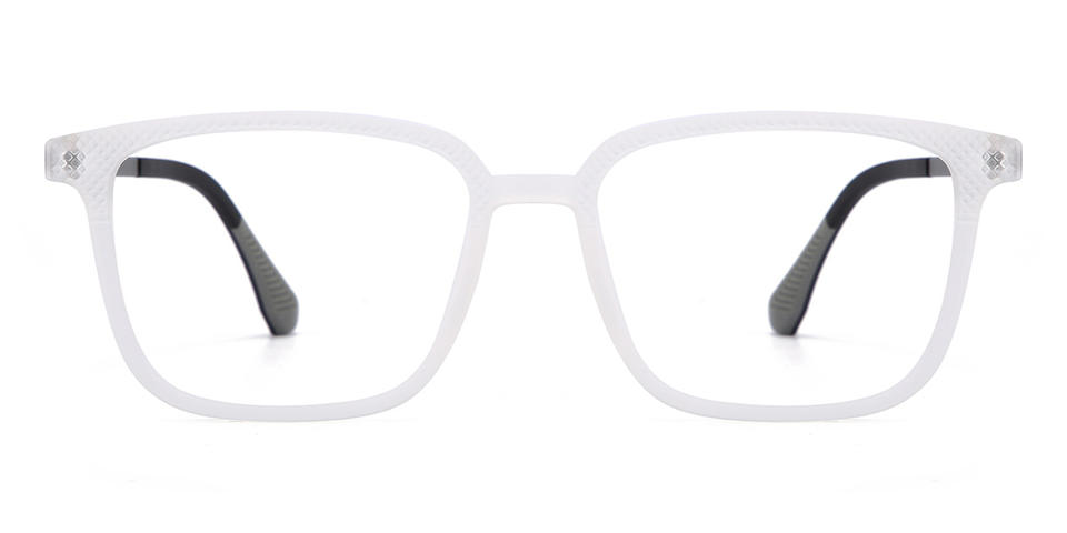 Transparent Wesley - Rectangle Glasses