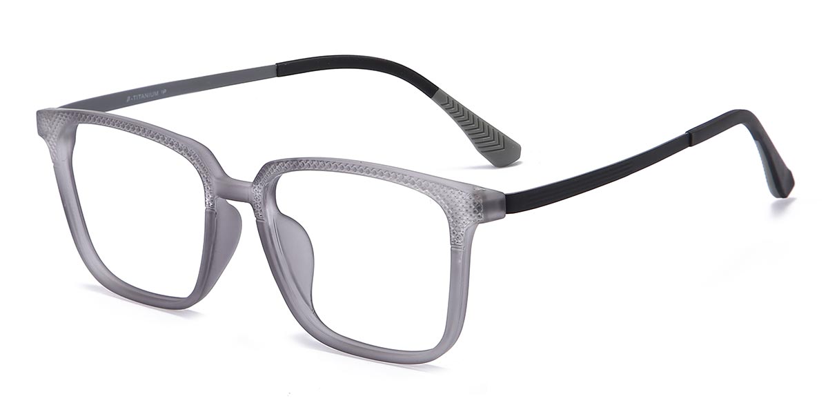 Grey Wesley - Rectangle Glasses