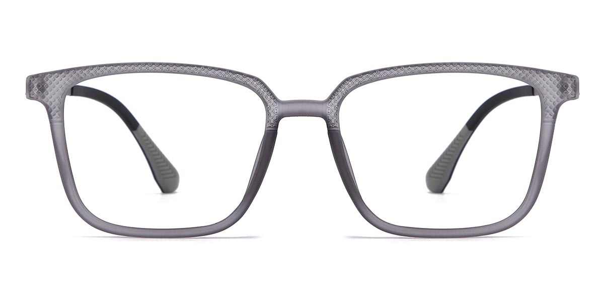 Grey Wesley - Rectangle Glasses