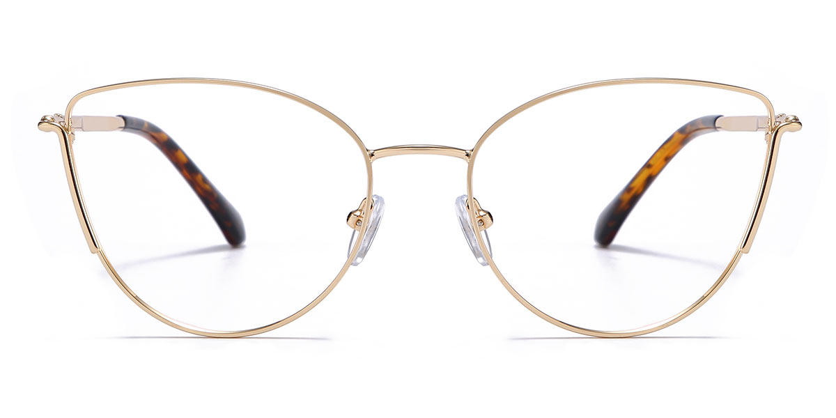 Gold Eliza - Cat Eye Glasses