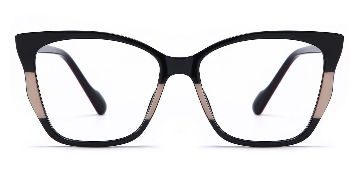 Black - Cat eye Glasses - Autumn
