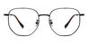Black Kaylee - Oval Glasses