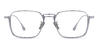 Silver Bennett - Rectangle Glasses