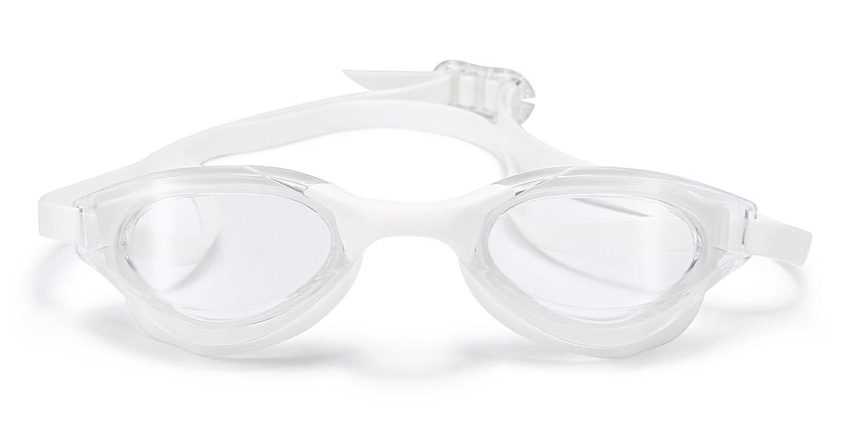 White Clear Legend - Swimming Goggles Glasses